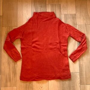 Moth Cowl Turtleneck Sweater - Women’s Small